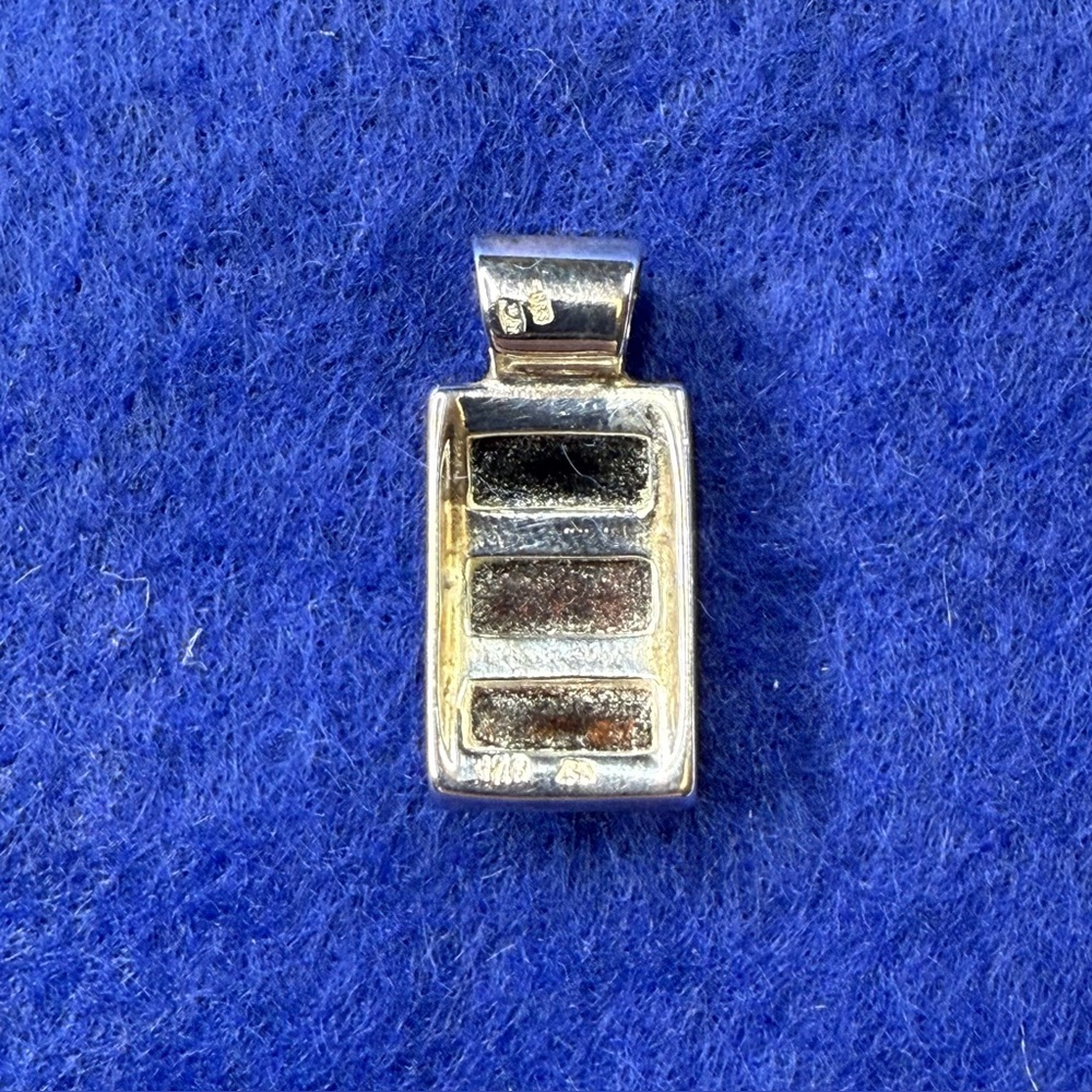 925 Sterling Silver Triple Layer Multi-Colored Ba… - image 3